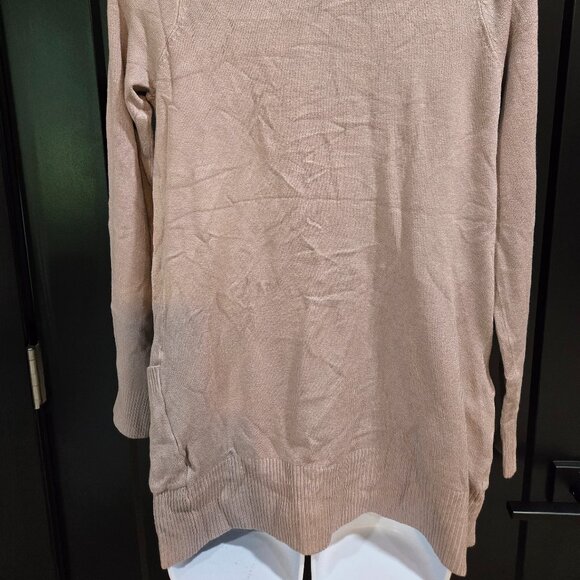 Betsey's Boutique Shop Light Mauve Cardigan Sz L - Picture 4 of 4